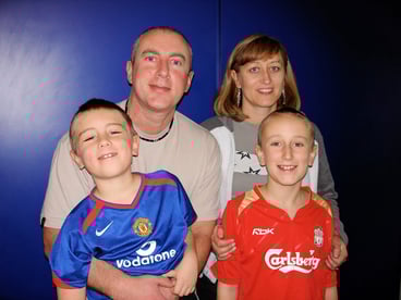 Nigel Crawley and the boys