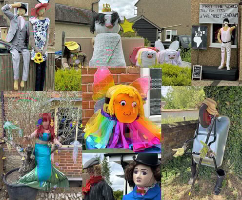 Scarecrows montage 2025